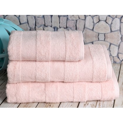Полотенце банное махровое IRYA NOVA Somon светло-розовое 70х130
