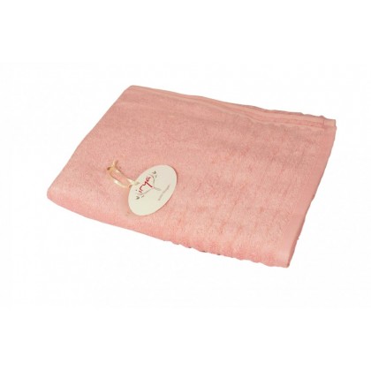 Полотенце банное махровое IRYA Wella Pembe розовое 70х130